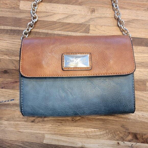 Simply Noelle Crossbody Wallet Convertible Brown Faux Leather - Picture 13 of 14